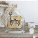 CYBER MONDAY SALE Repurposed Vintage Bottle - Rustic & French