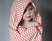 Cherry Dot Certified Organic Favorite Hooded Towel