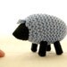 Blue cotton sheep