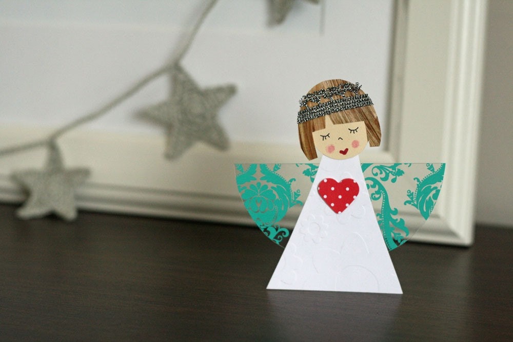 Paper and Clothespin Angel Patterns (PDF)