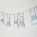 Rabbit garland printables (PDF)