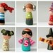Polymer Clay Kokeshi Dolls tutorial