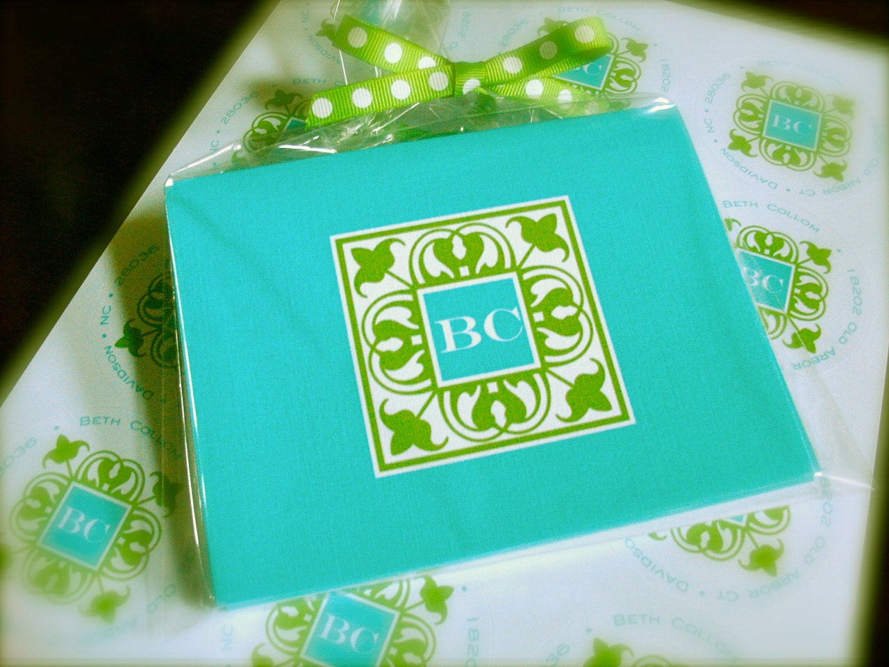 monogrammed note cards, thank you notes, stationery, personalized, custom