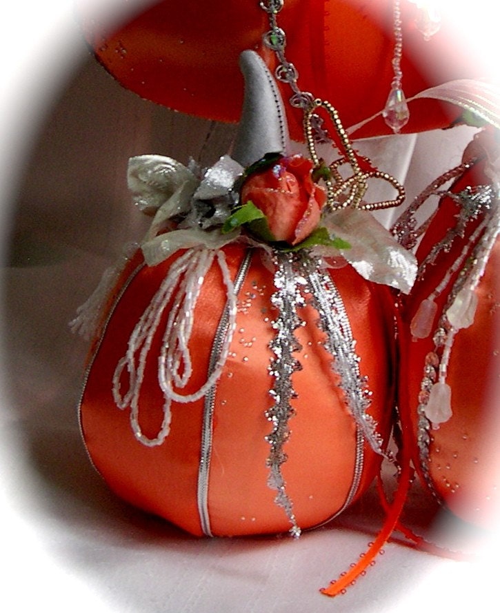 Fairy Tale Pumpkin Soft Sculpture Small