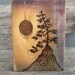 Ancient Tree - Art Block - Woodburning