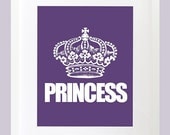 Princess Wall Art - 8x10 Custom Wall Print Poster