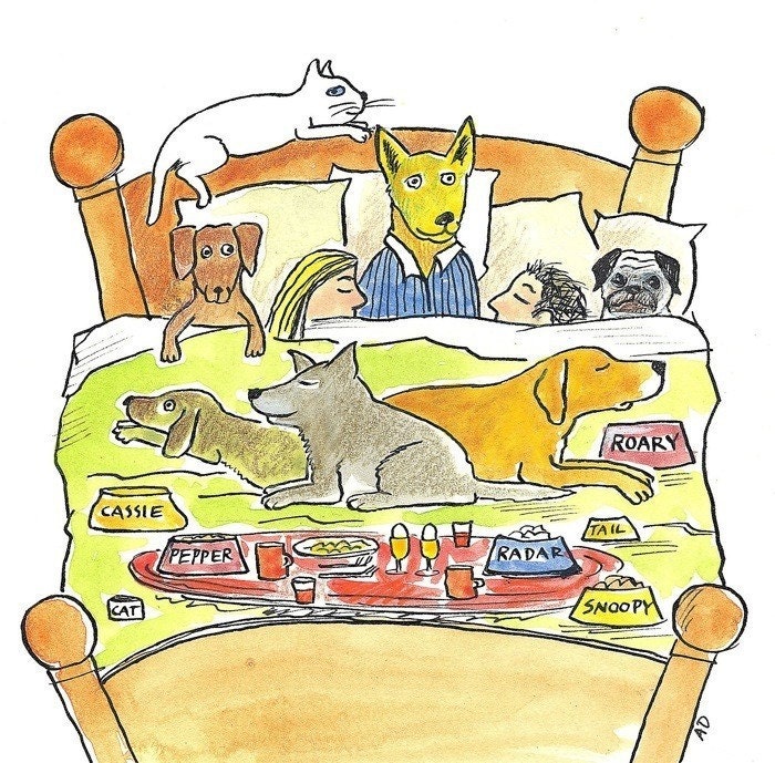 Best Friends for Breakfast Print 8.5x11