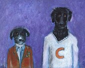 Louis and Cyrus 11x14 archival matted print