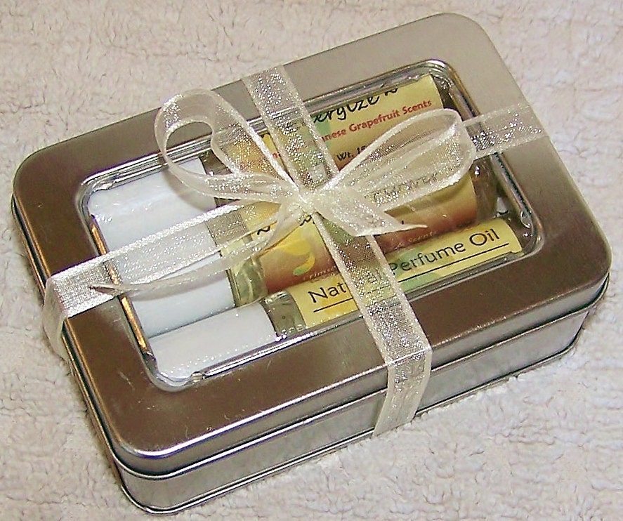 Natural Roll On Perfume Sampler Gift Set - CHOOSE 3 SCENTS,15 ml value size, roll on, fragrance, handmade, body, scented