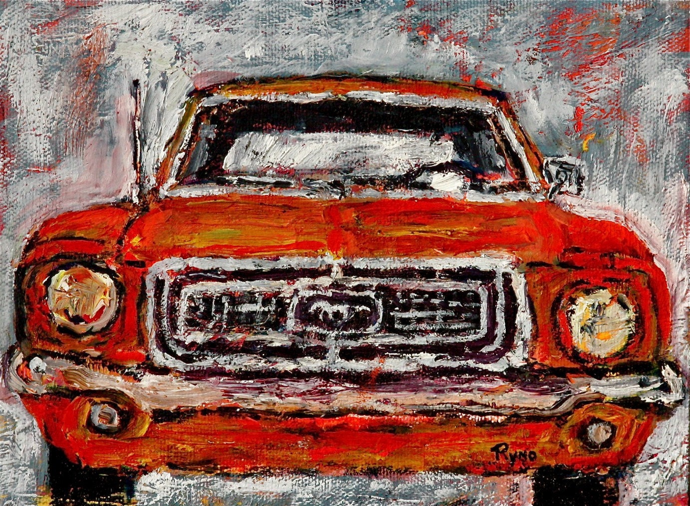 Mustang - print