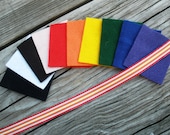 Preschool Button Snake: stripes