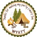 Camping Party Personalized Stickers - Birthday Stickers, Favor Labels, Party Favor, Camping Stickers, Scouting - Choice of Size