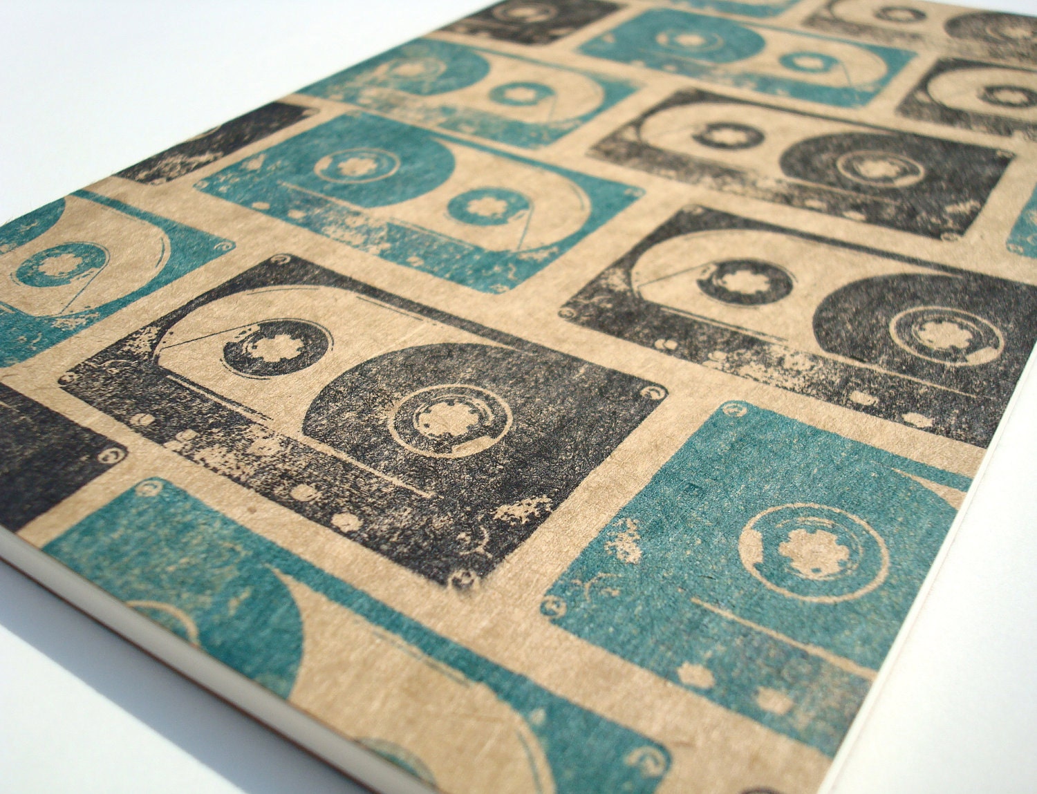 Cassette Tape (sketch) Journal large moleskine mixtape notebook