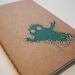 8 Bit Geek Ghost pocket moleskine (sketch) video game pixel journal notebook