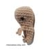 CAT TOY FETUS catnip weird funny pet cat toys organic embryo crochet