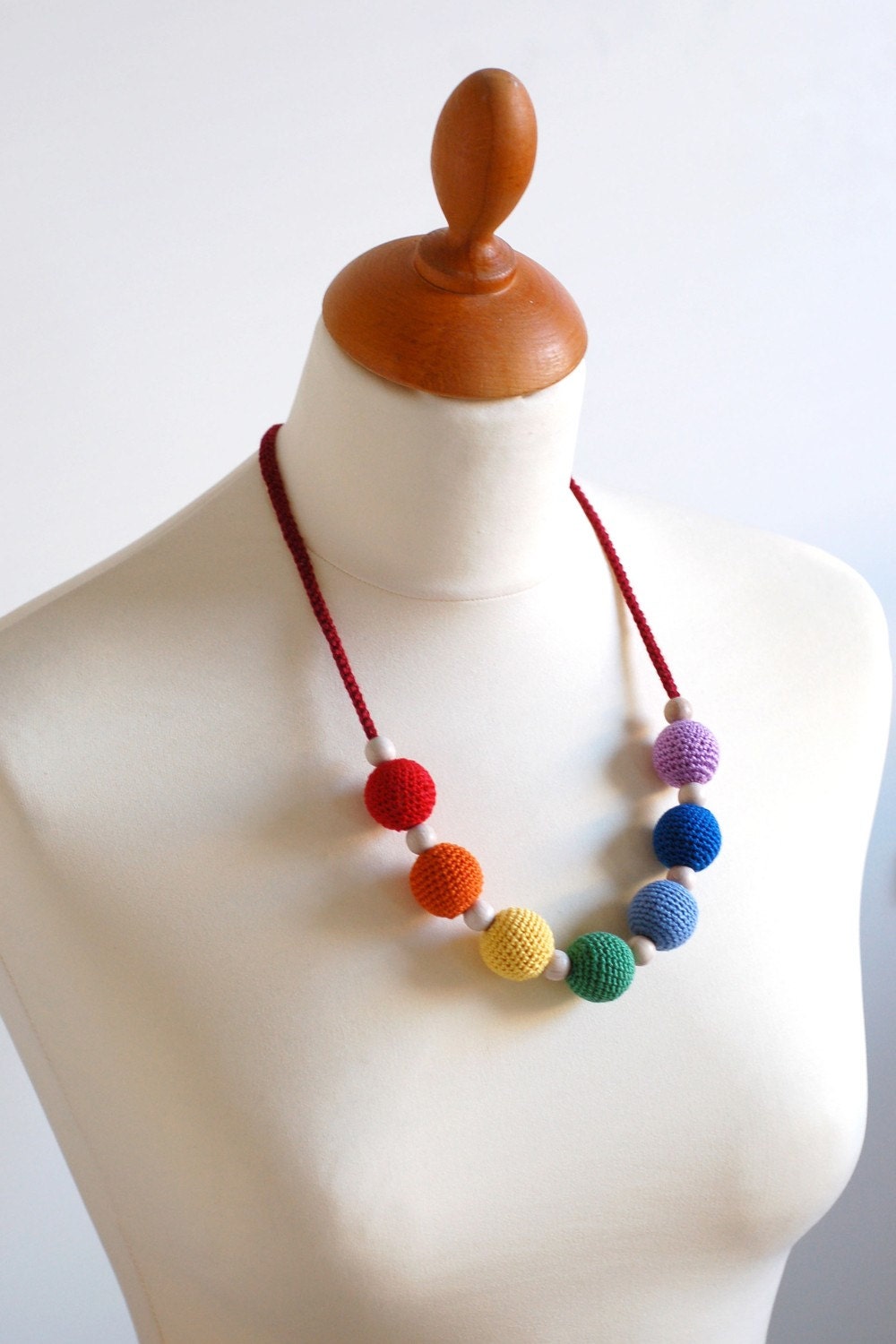 Nordic Rainbow Nursing / Teething necklace