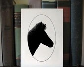 Z is for zebra animal silhouette