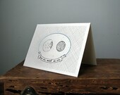 love note card - blank - sweet as pie