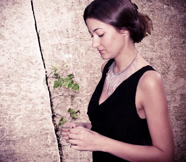 Silver threads of rain. Statement fringe collar choker necklace. Oriental Sparkling fashion jewelry. Glitter