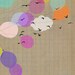 girl with balloons-art print