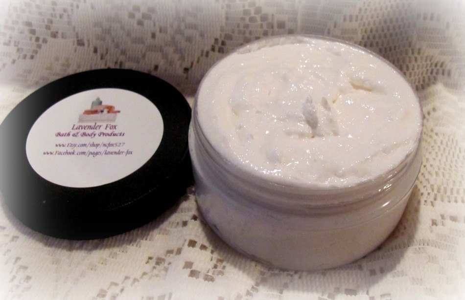 Gentle Exfoliating Sugar Scrub made with Shea Butter