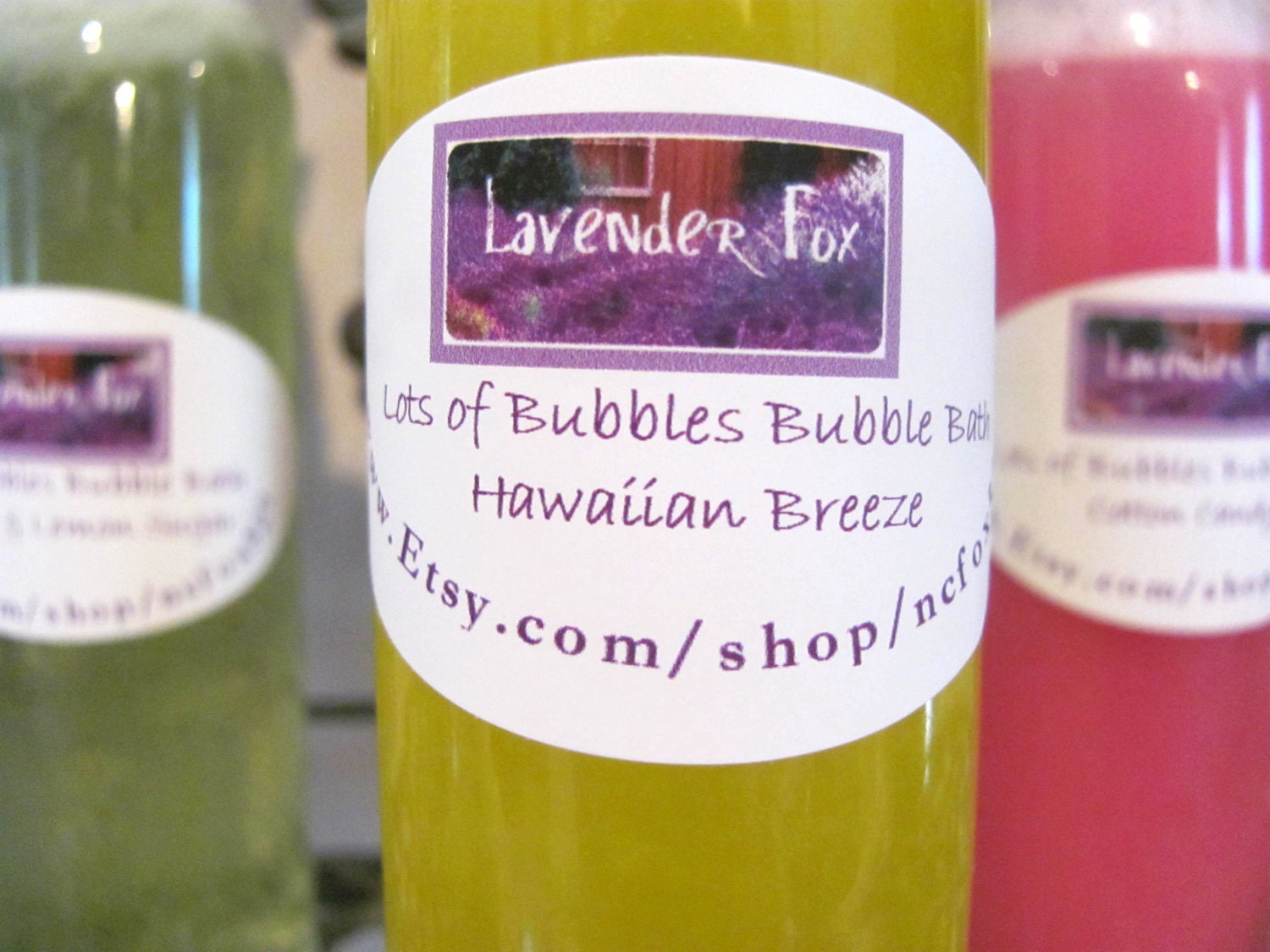 Lots of Bubbles Bubble Bath - Green Tea & Lemon Sugar