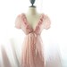Angel Baby Dusty Pink Marie Antoinette Romantic Kimono Dress Rosette Alice in Wonderland Tea Party Dusk Puff Sleeve Chiffon Dress