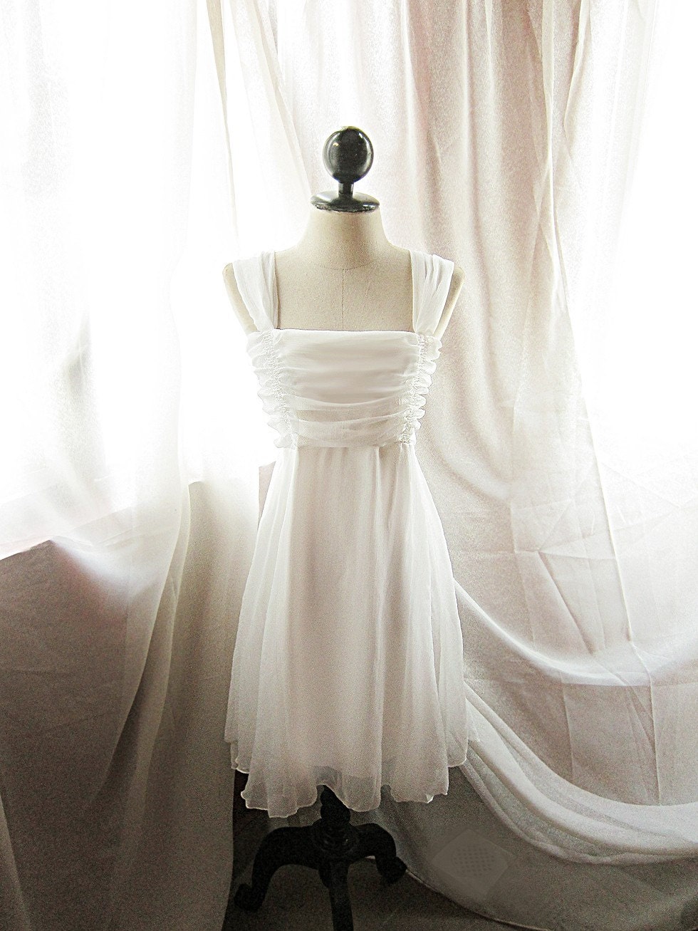 romantic white dresses