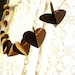 DIY Garland Kit, 3D Hearts, 6 ft. - Wedding, Party, Event, Decoration, Cute, Kraft Paper, Baker's Twine, Simple, Do It Yourself