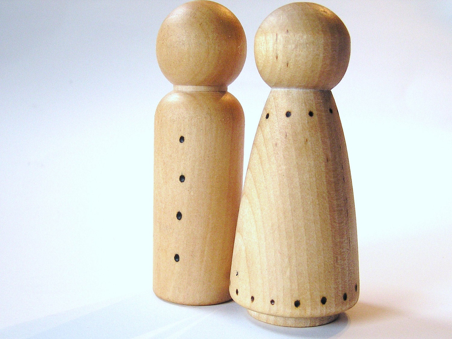 Waldorf-Natural Wood Baby Teething Pretend Toy- WEE PEOPLE- Big People for your little one
