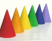 Waldorf- Wood- Toy-RAINBOW FOREST- Imaginative Montessori Inspired Educational Toy