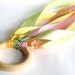 Waldorf- Wood Hand Kite- FLY ME-Blossom-  Birthday- Wedding- Party Favor