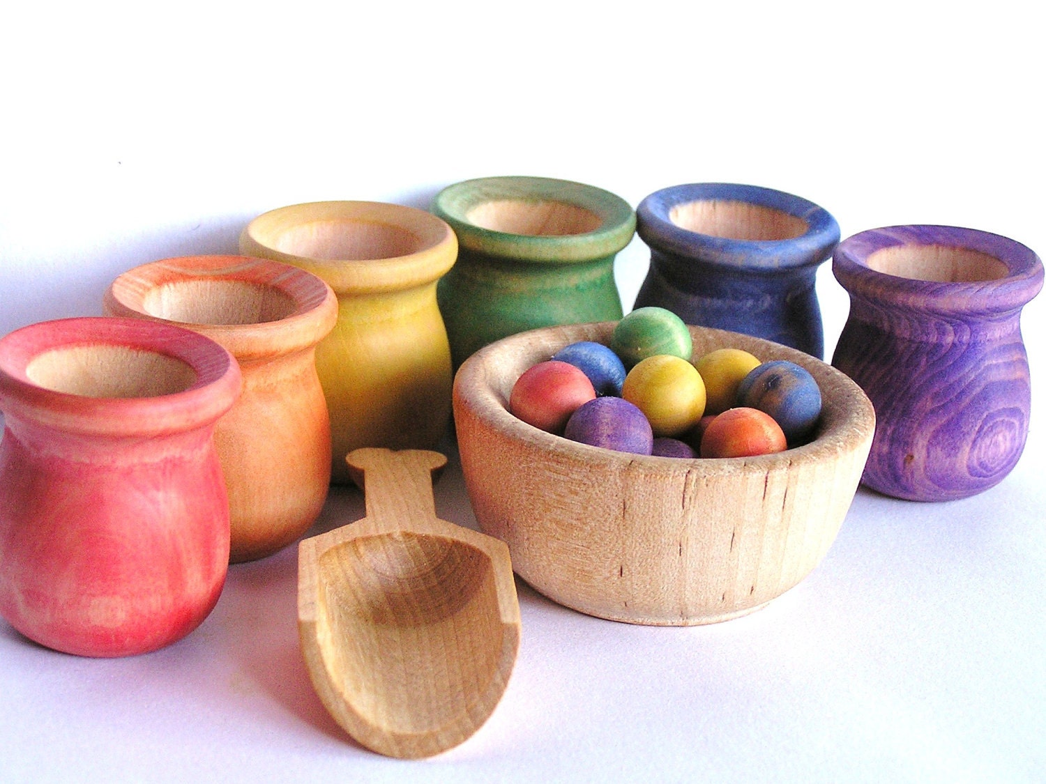 SCOOP & SORT Colors Wood Set