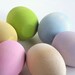 Natural Wood Toy- Pastel Easter Eggs- Waldorf- Montessori- Nature Table-FRONT PAGE PICK