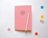 I Make Stuff - Notebook in pink