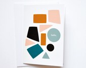 Hello card w/ envelope
