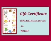 Gift Certificate - ZodiacGurumi crochet Amigurumi patterns