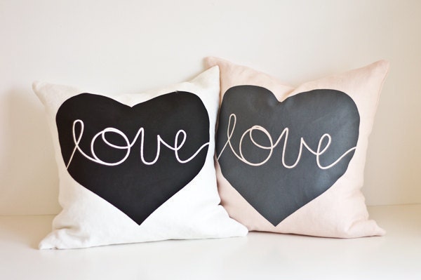 Heart Cushion - love