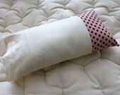 Organic wool filled Nursing Pillow with cover