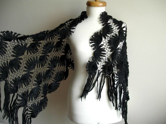 Black  Shawl ,  New Season, Mohair