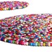 3ft YUMMI Round Felt Rug 90cm
