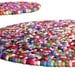 4.5 Gumball YUMMIRug Round Felt Rug 4.5ft
