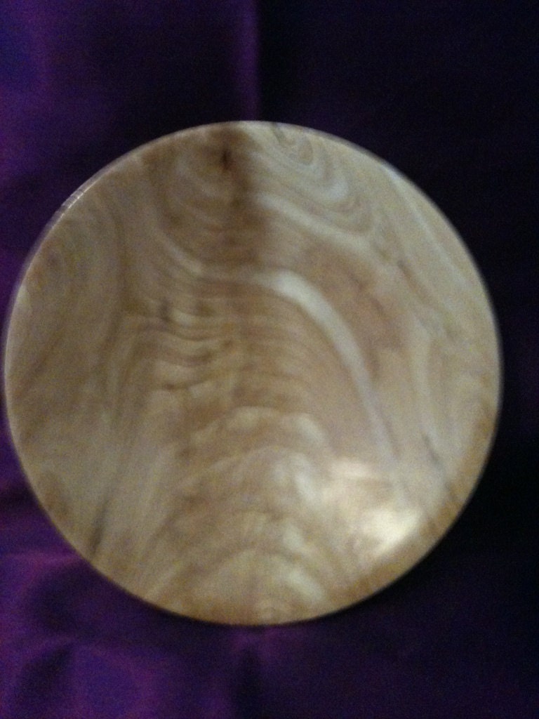 Maple saucer