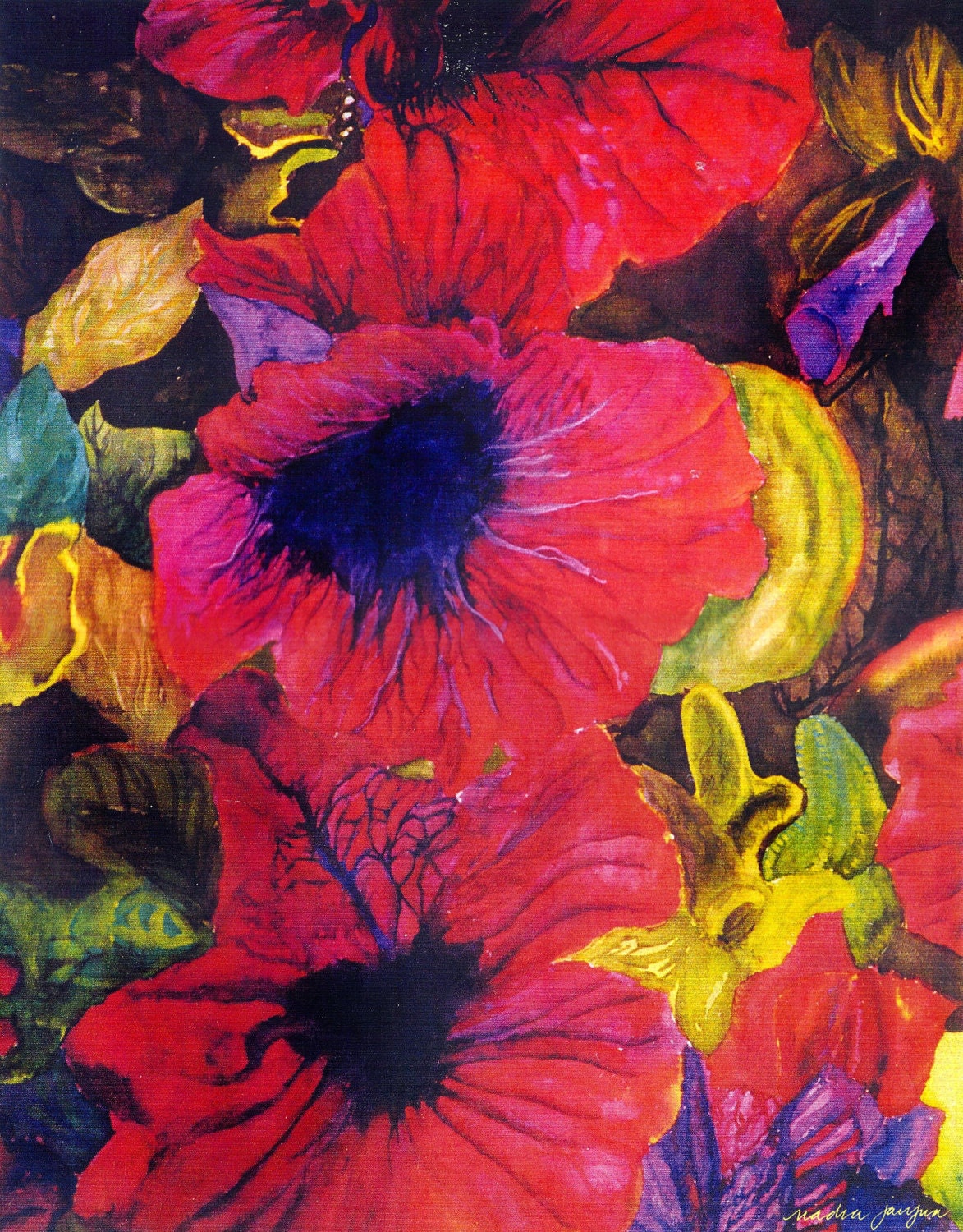 11" x 14" Jungle Fever Reprint