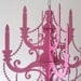 Party Chandelier Decor - Choose your Color