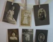 Vintage Photographs Collection of Women for Collecting Assemblage Collage