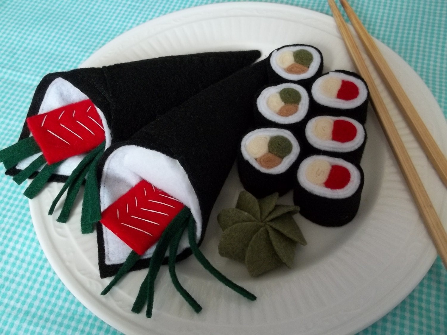 felt sushi set