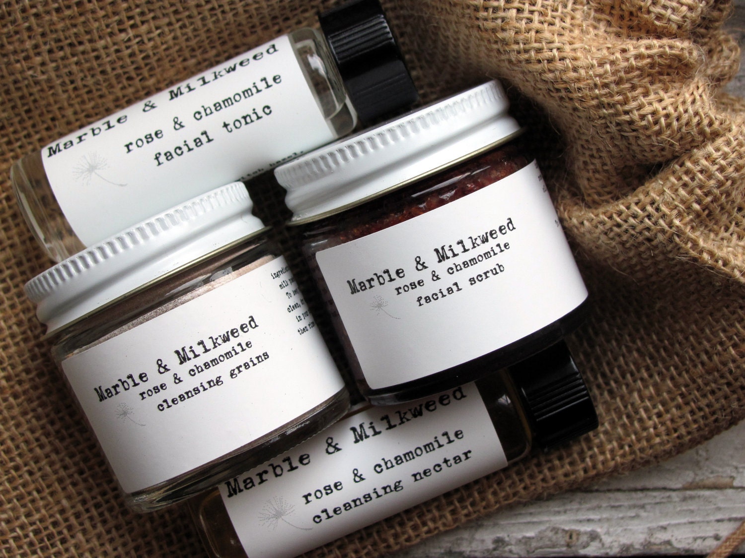 MINI Rose & Chamomile Facial Set