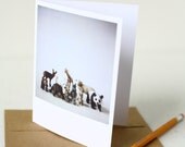 My Little Animals Card - 4x5