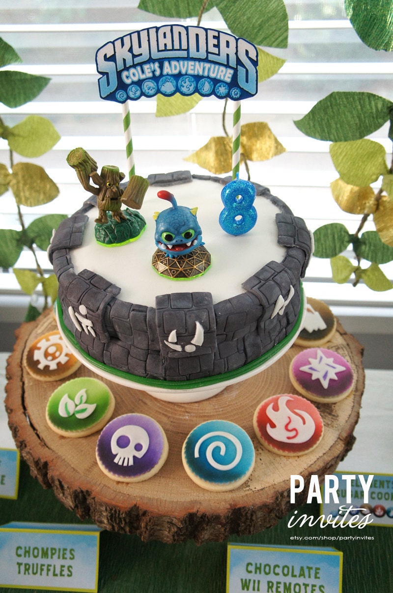 Skylanders Cake Topper - Printable DIY
